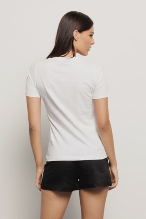 T´SHIRT BRANCA  GAELLE 