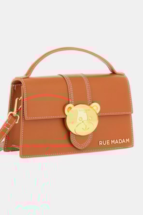 MALA TEDDY  COGNAC RUE MADAM 