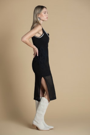 VESTIDO TRICÔT SAHOCO 