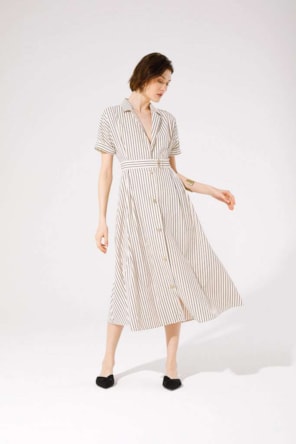 VESTIDO RISCAS GOA GOA 