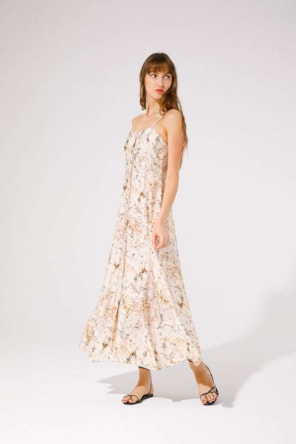 VESTIDO LONGO ESTAMPA GOA GOA 