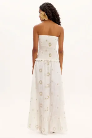VESTIDO BORDADO LANÇA PERFUME 