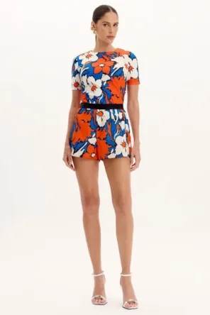 BLUSA FLORAL LANÇA PERFUME 