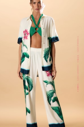 CAMISA ESTAMPA LANÇA PERFUME