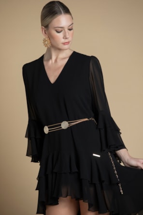 VESTIDO FLUIDO SAHOCO 