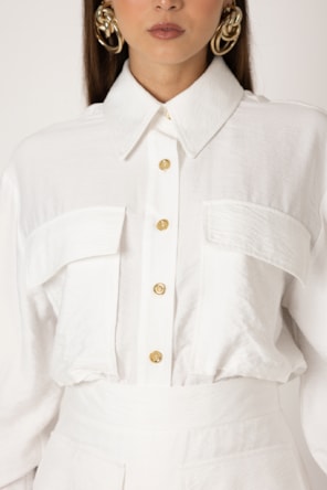 CAMISA BRANCA SAHOCO