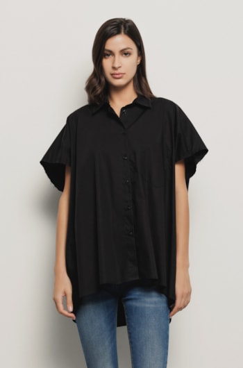 0025914-camicia-over-smanicata-in-popeline-nero-2000