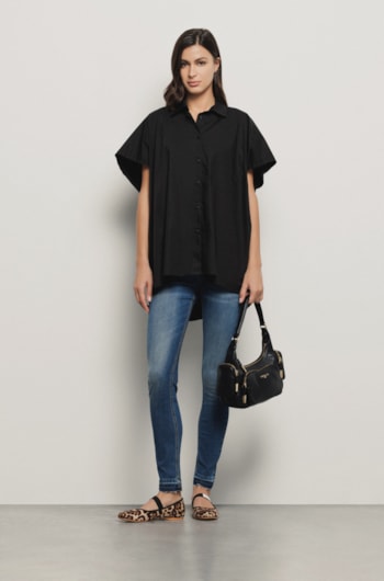 0025917-camicia-over-smanicata-in-popeline-nero-2000