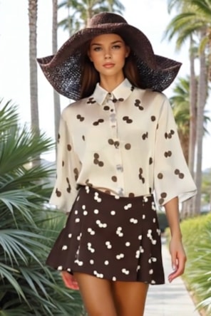 BLUSA BOLAS SAHOCO 
