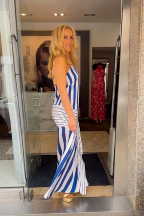 VESTIDO RISCAS SAHOCO 