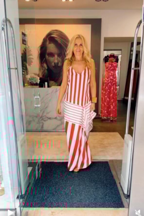 VESTIDO RISCAS RED SAHOCO 