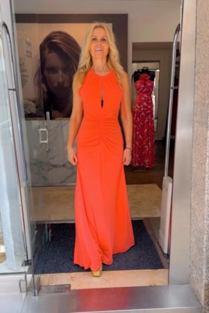 VESTIDO CORAL SAHOCO 