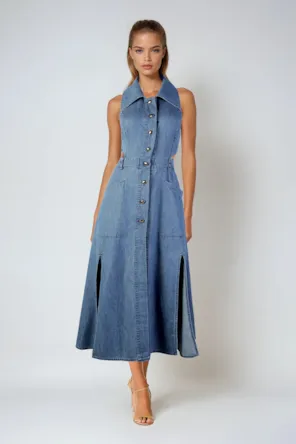 VESTIDO GANGA SAHOCO 