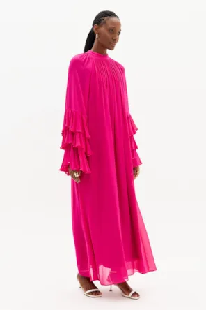 VESTIDO LONGO PINK LANÇA PERFUME 