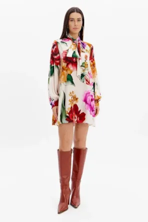VESTIDO ESTAMPA CURTO LANÇA PERFUME 