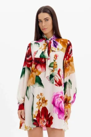 VESTIDO ESTAMPA CURTO LANÇA PERFUME 