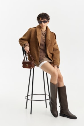CASACO BOMBER CAMEL ELEH 