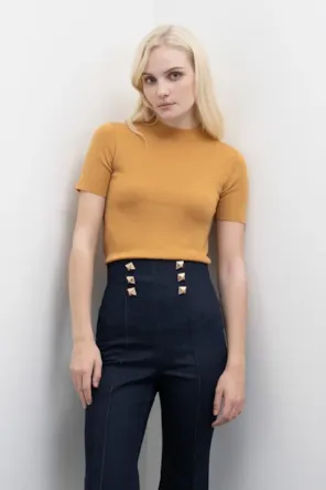 CAMISOLA GOLA ALTA MANGA CURTA GOA GOA 