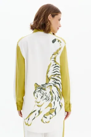 CAMISA AVOCADO TIGER LANÇA PERFUME 