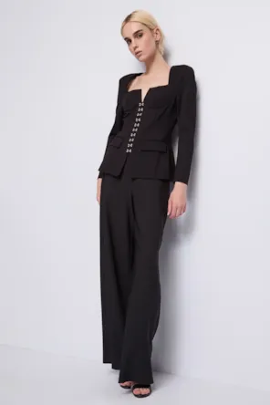 CASACO BLAZER GANCHOS DENNY ROSE 