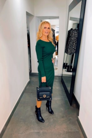 VESTIDO MALHA CORRENTE OURO DENNY ROSE 