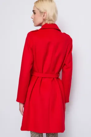 CASACO VERMELHO DENNY ROSE 