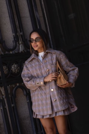 CASACO OVERSIZE XADREZ SAHOCO 