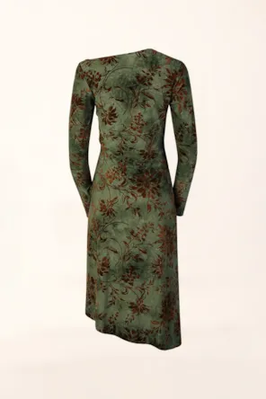 VESTIDO ESTAMPA FLORES SAHOCO 