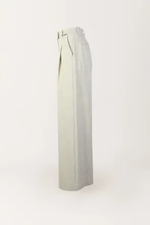 CALÇAS LARGAS COM PINÇAS SAHOCO 