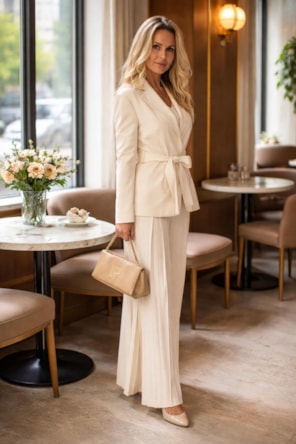 BLAZER COMPRIDO CORTE REGULAR FRACOMINA 