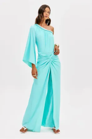 BODY OMBRO ÚNICO AZUL LANÇA PERFUME 