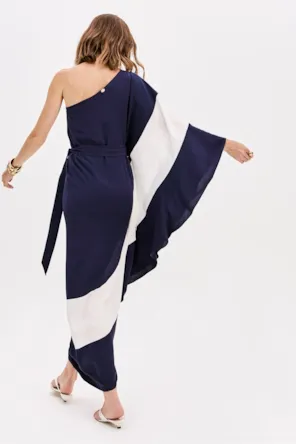 VESTIDO OMBRO UNICO ASSIMÉTRICO LANÇA PERFUME