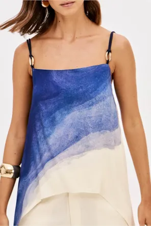 TOP ALÇAS ESTAMPA LANÇA PERFUME 