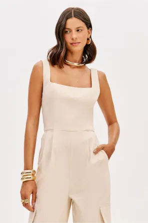 MACACÃO ALÇAS CARGO LANÇA PERFUME 