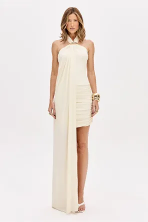 VESTIDO CURTO SOBREPOSIÇÃO LAÇA PERFUME 