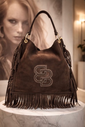 MALA SACO FRANJAS CASTANHO BAMBURI 