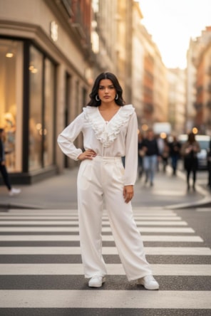 CALÇAS OFF WHITE ELEH 