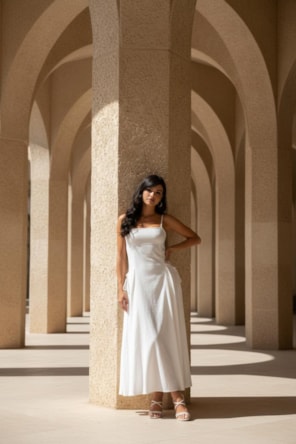 VESTIDO BOLSOS BRANCO ELEH 