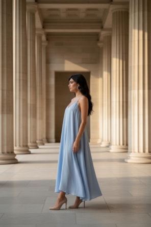 VESTIDO LONGO COSTAS ABERTAS ELEH 