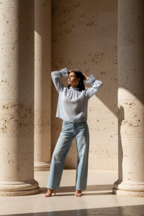 CALÇAS GANGA LARGAS ELEH 