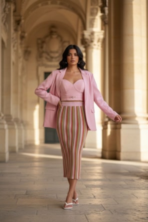 TOP ALÇAS PINK FRACOMINA 