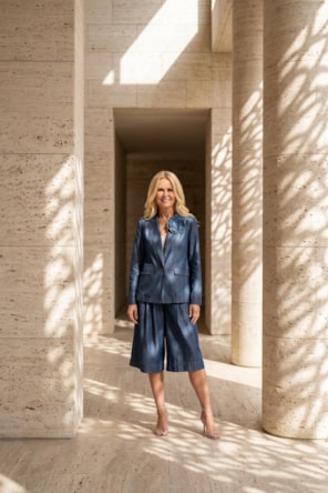 BLAZER COM FLOR FRACOMINA 