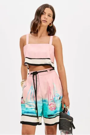  TOP ALÇAS ESTAMPA LANÇA PERFUME 