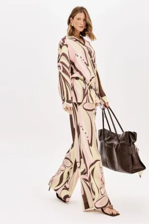 CALÇAS ESTAMPA LANÇA PERFUME 