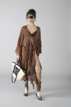 TUNICA FOLHOS DENNY ROSE 