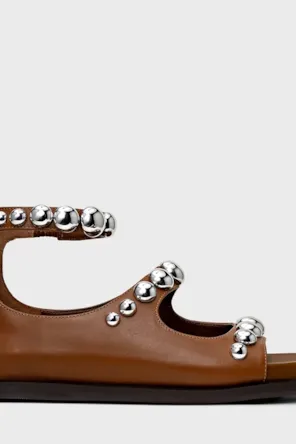 SANDÁLA PEPETE BALLAS CASTANHA  CARRANO 