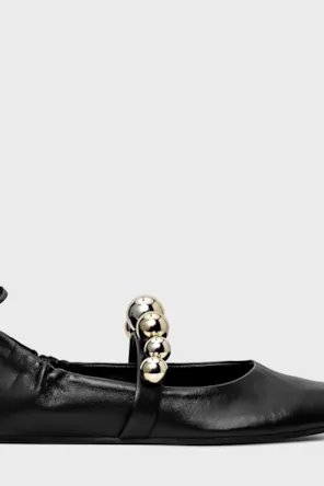 SAPATO BONECA BALLS PRETO CARRANO 