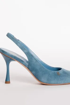 SAPATO AZUL CAMURÇA FRACOMINA 