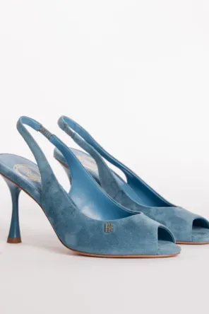 SAPATO AZUL CAMURÇA FRACOMINA 